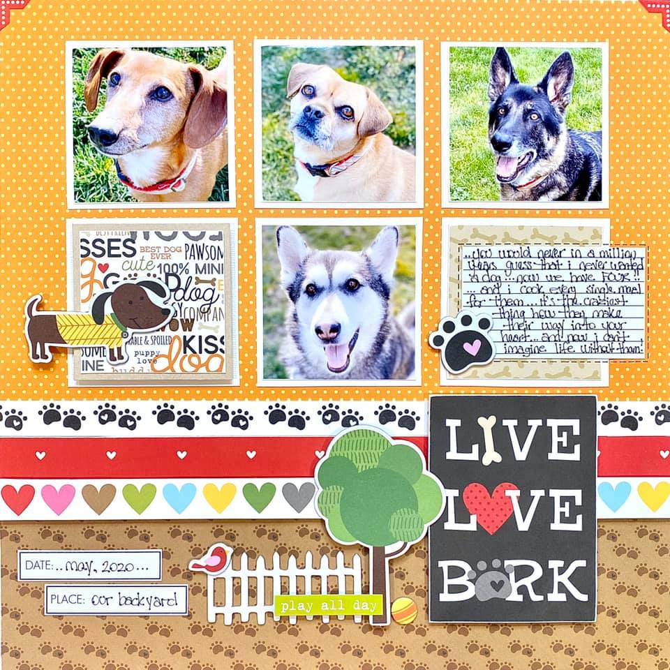 Dog Layout - Jennifer Edwardson Creative Inc.