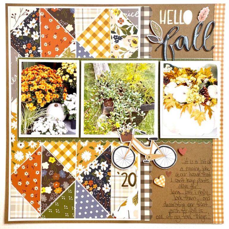 FALL PATCHWORK LAYOUT