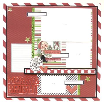 Merry & Bright – Layout #28